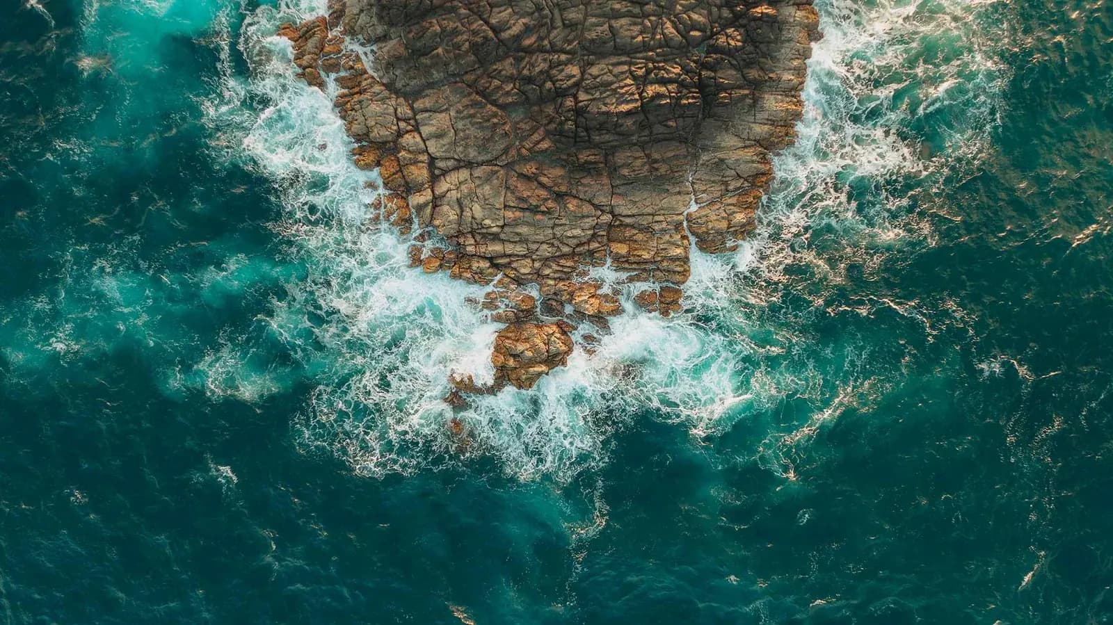 Vue aérienne par drone